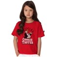 thumbnail image 4 of Funny Cartoon Official Cookie Taster Crewneck T Shirts Boy Girl Teen Brisco Brands L, 4 of 6