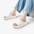 thumbnail image 5 of QHFBli Women's Platform Slides Sandals Ultra Comfort with Cushion Thick Sole, 5 of 5