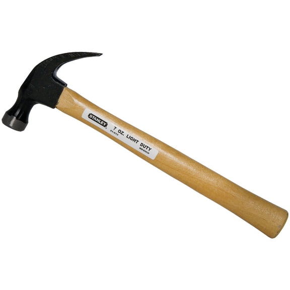 STANLEYR 51-613 Wood-Handled Nail Hammer 7oz