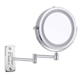 thumbnail image 1 of Miroir de Maquillage Mural, Miroir Grossissant Double Face avec Éclairage Led 10x, 1 of 5