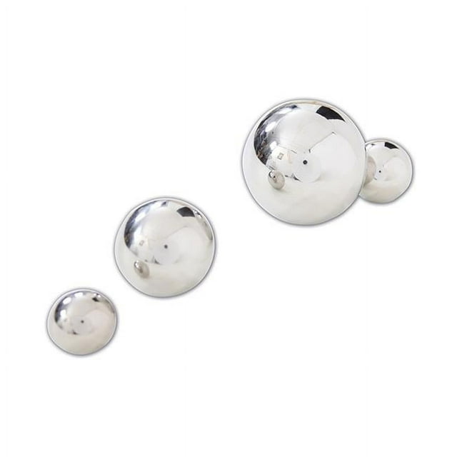 Learning Advantage CTU9322 Sensory Reflective Balls - Silver