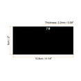 thumbnail image 2 of Welding Len Shade 7 Glass 4-1/4"x 2" Hardened Glass Black Darkening Filter Plates Covers, 4 Pack, 2 of 6