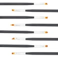 thumbnail image 2 of 16PCS Special Effects Artist Paint Brush Set Professional Flat Paintbrushes Muti-Liner Angular Design with Wood Handle for Watercolor Acrylic Gouache Oil and Tempera Painting, 2 of 6