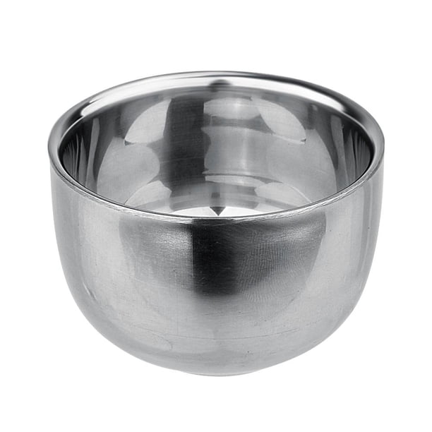 Taza Taza de jabón de doble capa Aislamiento térmico Tazón de afeitar suave (200ML)