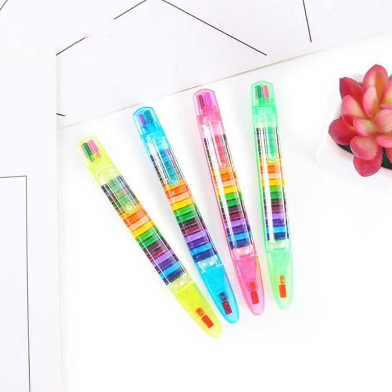 Lolo 5pcs Multicolor Crayon Drawing Color Kalem Art Pencils For Kids  Student School Desenho Stationery Material Escolar - Crayons/water-color  Pens - AliExpress