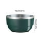 thumbnail image 3 of Pisexur Batería de cocina Cuenco grande de acero inoxidable, vajilla, cuenco portátil para fruta, cuenco aislado, cuenco de acero inoxidable apilable y encajable. para la cocina del hogar, 3 of 6