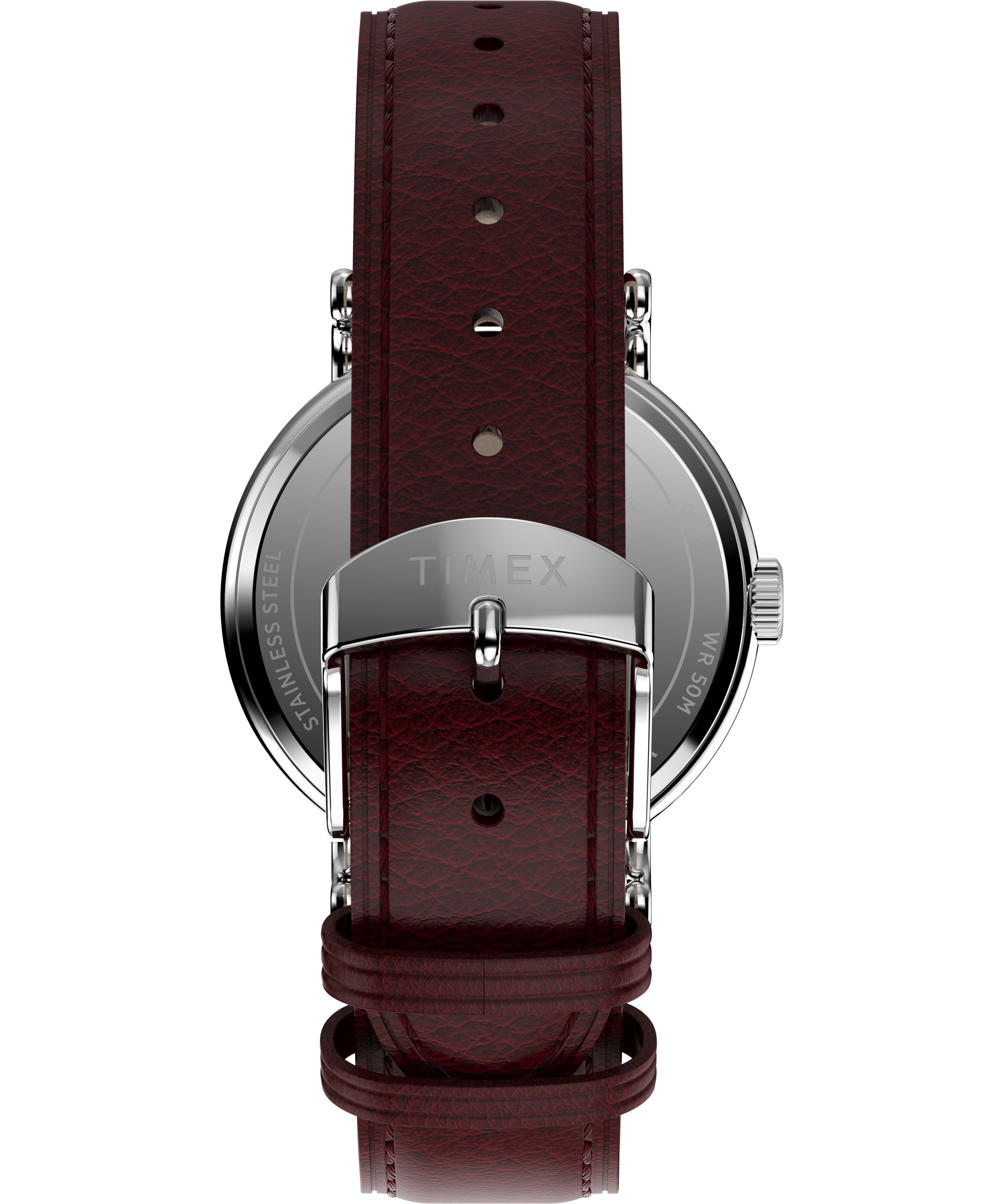 Timex Unisex Harry Potter x Weekender Platform 9 3/4 37mm Watch - Red Two- Piece Quick Release Silver-Tone Dial Silver-Tone Case