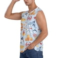 thumbnail image 3 of Kdxio Mignon Requin Débardeur Homme Musculation Gym Chemises Décontractées Sans Manches-Grand, 3 of 7
