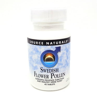 Source Naturals Swedish Flower Pollen 45 Tabs