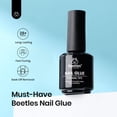 thumbnail image 2 of Pegamento para uñas Beetles Gel Polish 15 ml 9 en 1 curado UV, 2 of 7