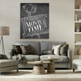 thumbnail image 2 of Stupell Industries Movie Time Film Phrase Movies and Television Painting Wrapped Canvas Canvas Art Print Wall Art, 36 x 48, 2 of 7