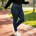 thumbnail image 5 of JOANKDMI Skinny Jeans for Women High Waisted Stretchy Slim Fit Denim Pants Bodycon Flattering Jeggings Classic Casual Trousers with Pockets for Work Office Everyday Wear, 5 of 5