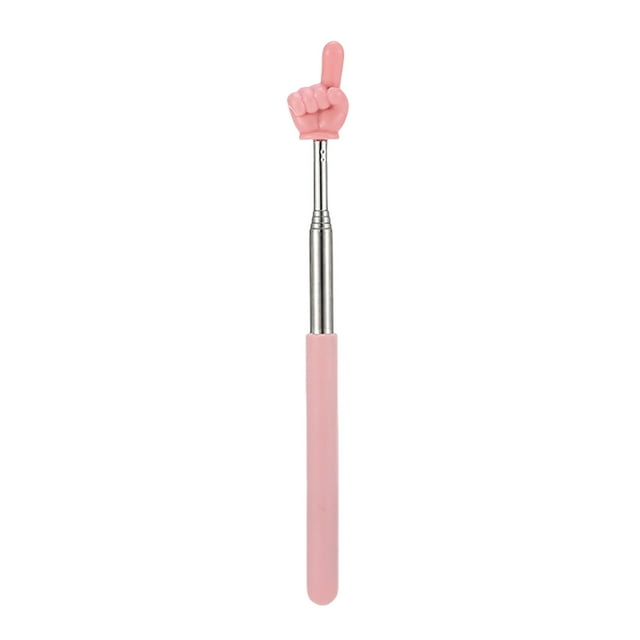 Pointeur Rétractable pour Enseignant pour Lecture en Classe - Pointeur de Doigt Extensible pour Enfants, Pointeur Télescopique pour École, Maternelle et Fournitures Pédagogiques