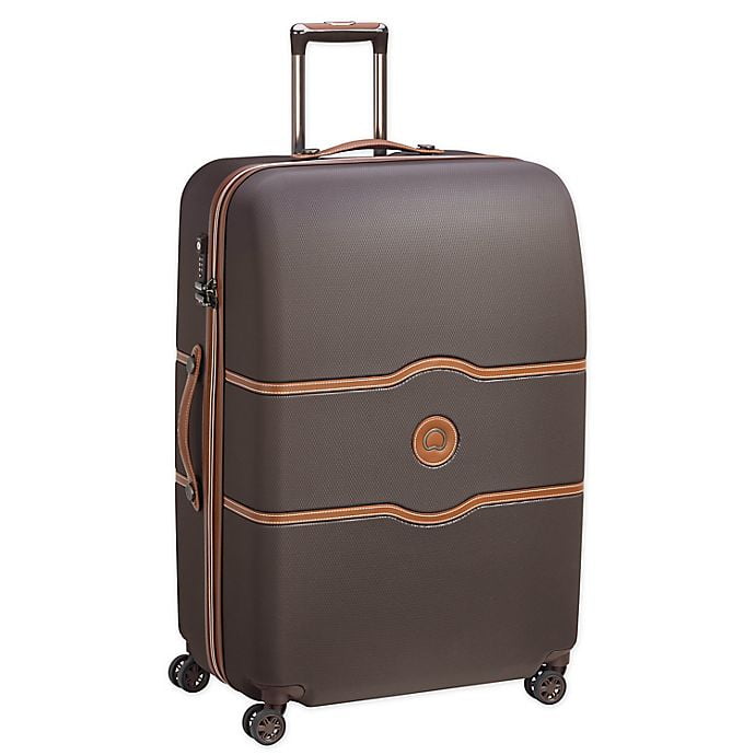 DELSEY PARIS Chatelet Air 28Inch Hardside Spinner Luggage Chocolate