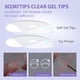 thumbnail image 2 of Puntas de gel para uñas BartBox, cortas, cuadradas, naturales, 2 of 6