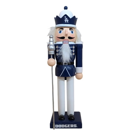 Los Angeles Dodgers 12 Wooden Nutcracker Statue
