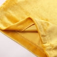 thumbnail image 6 of Men's Velvet Plush Warm Pajama Pants Fluffy Soft Sleepwear Solid Color Homewear Yellow XL, 6 of 8