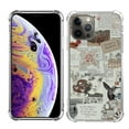 thumbnail image 2 of Newspaper Collage Case Compatible with iPhone 12 and 12 Pro,Unique Trendy Design TPU Bumper Cover Case, 2 of 5
