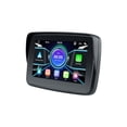 thumbnail image 2 of Écran d'Affichage de Navigation de Tableau de Bord de Moto Numérique Portable Sans Fil CarPlay Moto 5 Pouces pour Android,1 x CarPlay de Moto 5 Pouces (MTC10) 1 x Trousse d'Installation,Noir, 2 of 5