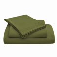 thumbnail image 2 of 6 Piece Bamboo Sheets Set-Silky-Stronger Than Cotton Cool Sheets-Wrinkle Free-Deep Pockets 16"-Extremely Soft Bamboo Rayon Sheets-Calking,Sage Green, 2 of 5