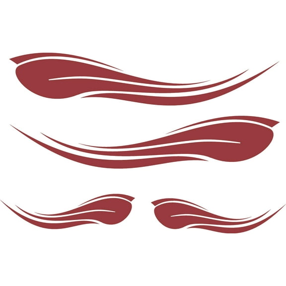 Golf Cart Decals Accessories Go Kart Stickers Tribal Flames Stripes GC22