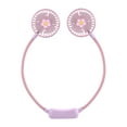 thumbnail image 2 of Neck Fan under $5! CQCYD Hanging Neck Fan, Cute Portable Outdoor Small Fan, USB Charging Foldable Personal Fan, Hands Free Fan for Walking and Camping, 2 of 6