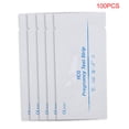 thumbnail image 1 of Tiras reactivas de embarazo tempranas para pruebas de orina HCG, 100 Uds., prueba de embarazo casera para kits de embarazo, 1 of 8