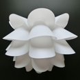 thumbnail image 2 of Lámpara colgante de techo con forma de loto ensamblada, suspensión de luces de rompecabezas de 38x26cm para dormitorio, 2 of 4