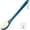 Navy Blue - Artificial Bristles, variant on Back Scrubber for Shower, Shower Body Brush for Cleaning with Long Handle for Showering, 17 Inch Back Washer Exfoliator for Shower Men Women with Non-Slip Handle, Adhesive Hook (Navy Blue)