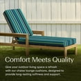 thumbnail image 2 of Stripe Poolside Chaise Lounge Cushion, 2 of 8