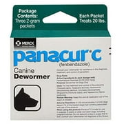 Panacur C Canine Dewormer (fenbendazole), 2 gram