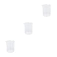 thumbnail image 2 of Moyic Plastic Measuring Cup Portable Scaled 250ml Restaurants Gauge Water Sugar School Indoor Tool Laboratory Transparent Washable 3piezas Moyic CBP592755, 2 of 6