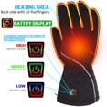 thumbnail image 2 of Guantes térmicos Guantes de invierno cálidos eléctricos con batería recargable para hombres Mujeres Guantes térmicos con aislamiento a prueba de viento para motocicleta Senderismo Esquí Fokelyi LL-1734-1, 2 of 7
