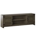 thumbnail image 4 of Twin Star Home TV Stand with Rustic Cabinet Doors, Chico Oak, 4 of 7