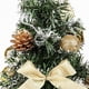 thumbnail image 3 of Pequeño árbol de Navidad con luces (dorado), 3 of 4