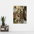 thumbnail image 2 of Master Of Alkmaar Seven Works Of Mercy 2 Painting Extra Large XL Wall Art Poster Print, 2 of 3