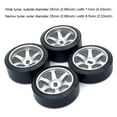 thumbnail image 4 of 1/28 Remote Control Model Car Crawler Car DIY Upgrade Wheel Rim DIY Upgrade Repairing Wheels Replacement for WLtoys 284131 K969 K979 K989 K999 P929 Silver, 4 of 7