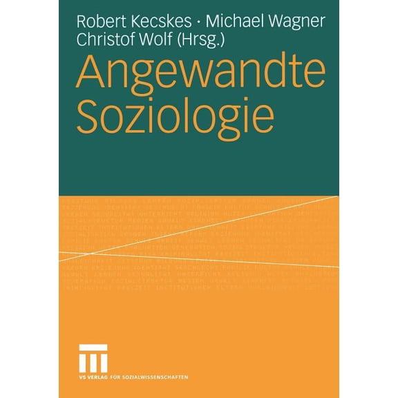 Angewandte Soziologie, (Paperback)