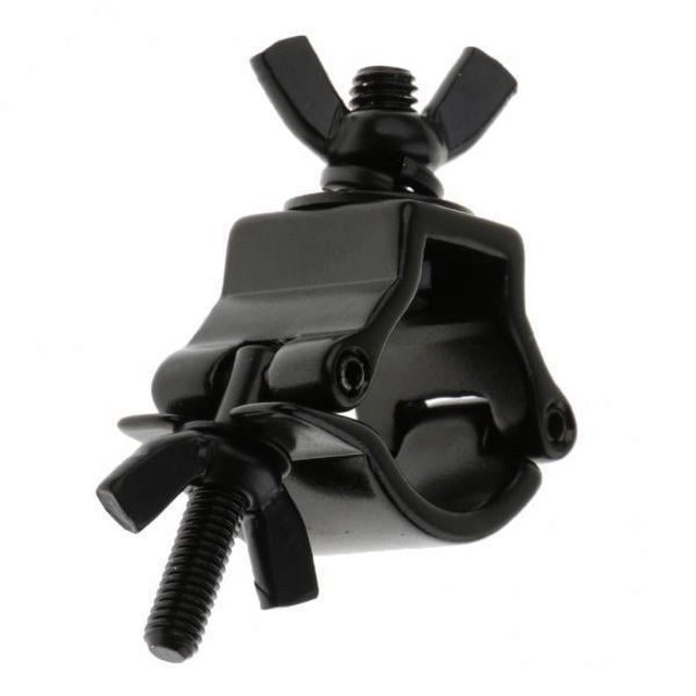 lionlar 8X Alum Stage Light Hook Clamp 10kg for Moving Head Light Par Light Black