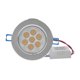 thumbnail image 3 of Foco Empotrable De Luz De Techo Led Regulable De 7 * 3W Luz Blanca Fría 100-245V Yuarrent HA024072-01, 3 of 7