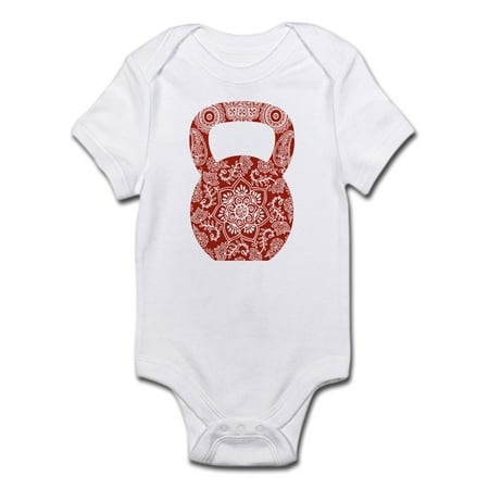 

CafePress - Henna Kettlebell Infant Bodysuit - Baby Light Bodysuit
