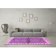 thumbnail image 3 of Ahgly Company Indoor Rectangle Oriental Purple Traditional Area Rugs, 7' x 10', 3 of 4