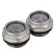 thumbnail image 1 of 2 piezas Ton compresor de aire metal aceite mirilla diámetro G1/2 pulgada rosca esquí esquí Gafas de esquí, 1 of 3