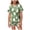 a25-Light Green, variant on KPOPLK Silk PJs Kids Girls Satin Pajama Set Halloween Pumpkin Print Short Sleeve Button Shirts and Shorts 2 Piece Sleepwear,Size 8-9 Years