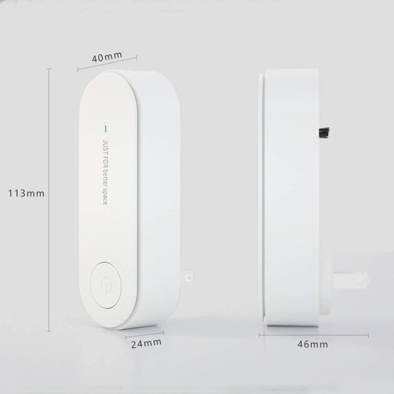 6Pcs Plug-in Air Purifier, Mini Portable Air Purifier, Ion Generator Air Purifier Suitable for Pet Bedroom White US Plug