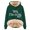 Green, variant on NinXxx Women's Heavyweight Lined Drop Shoulder Hoodie Drawstring Pullover Green XXL