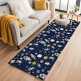 thumbnail image 2 of Area Rugs 2x6, Cartoon Rocket Space Planet Non Slip Washable Rug Indoor Carpet Soft Floor Rugs for Home Living Room Bedroom Dining Room Office, 2 of 9