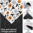 thumbnail image 3 of Halloween Witch Hats Pumpkins and Spider Webs Kitchen Rugs Sets Of 3,Kitchen Runner Rugs Non Skid Washable,Decorative Kitchen Floor Mats for Kitchen,Sink,Laundry,17"x30"+ 17"x47" + 17"x59", 3 of 6