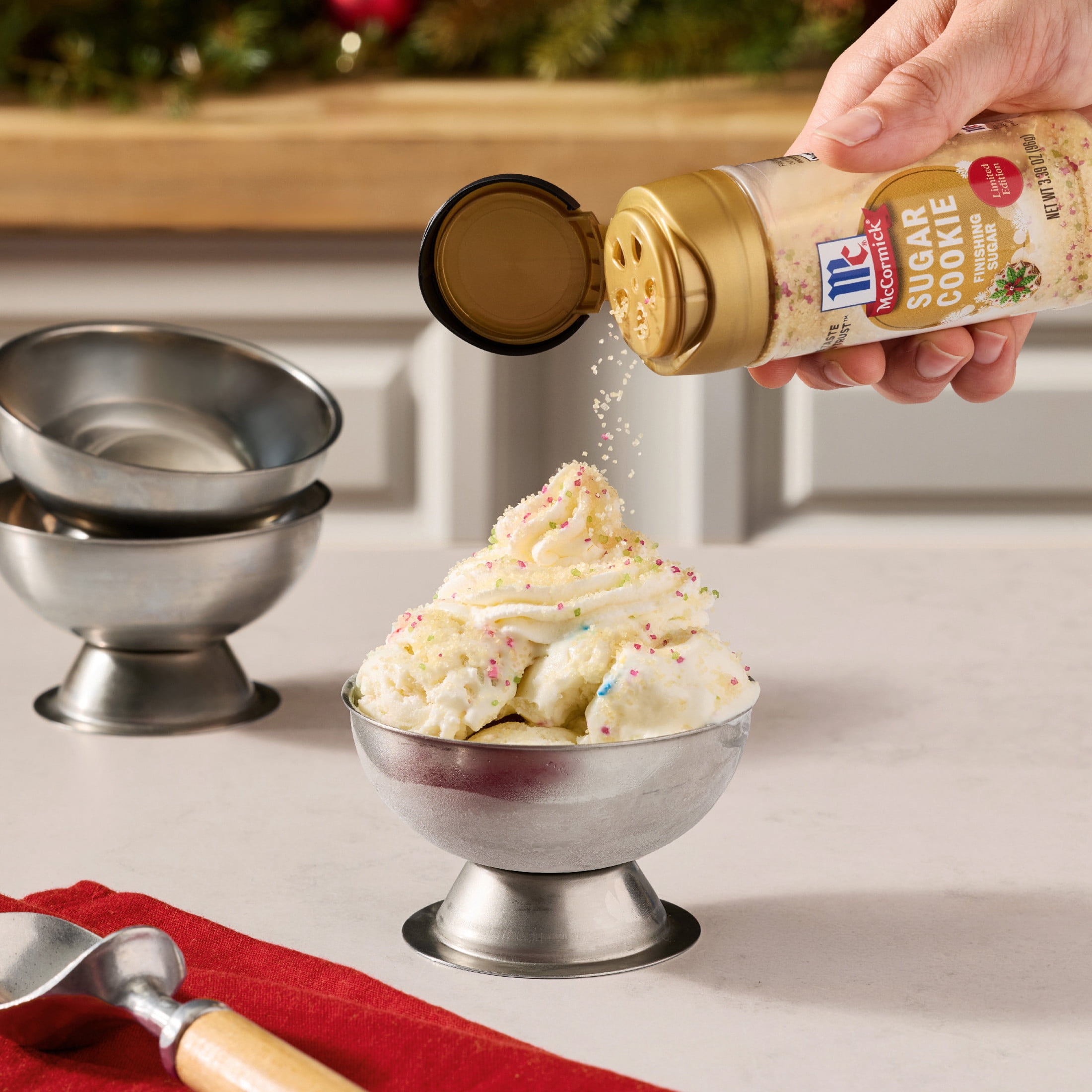 McCormick Sugar Cookie Finishing Sugar, 3.39 oz Bottle