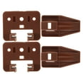 thumbnail image 1 of Miangastore 2 Sets of Drawer Stops Drawer Guides Plastic Drawer Guides Plastic Drawer Slides Drawer Stoppers for Dresser, 1 of 8